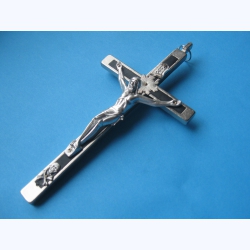 Krzyż metalowy czarny 14 cm Nr.2